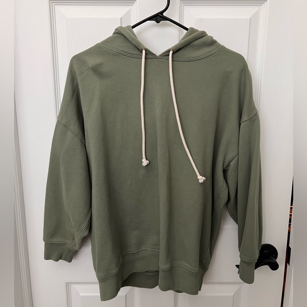 J. Crew Sage Green Women's Hoodie
